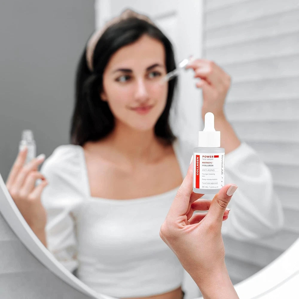 Strong Anti Wrinkle Serum + MATRIXYL 3000 HYALURONIC ACID VIT B3 B5 ANTI AGEING