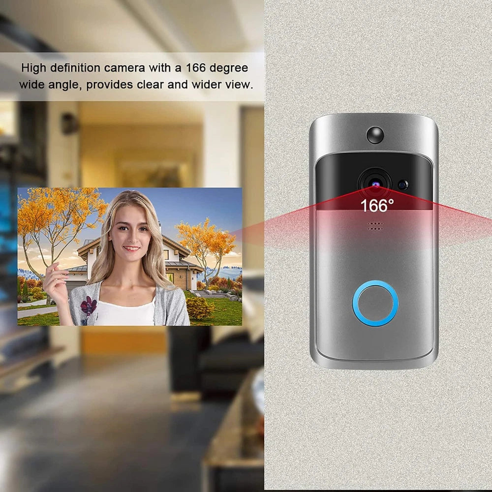 Ring Video Doorbell HD Video Wireless Doorbell Motion Advanced Detection Camera