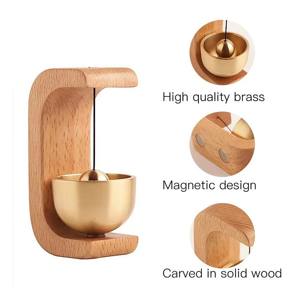 Magnetic Entrance Hanging Doorbell Door Opening Entry Chime Doorbell C Shape