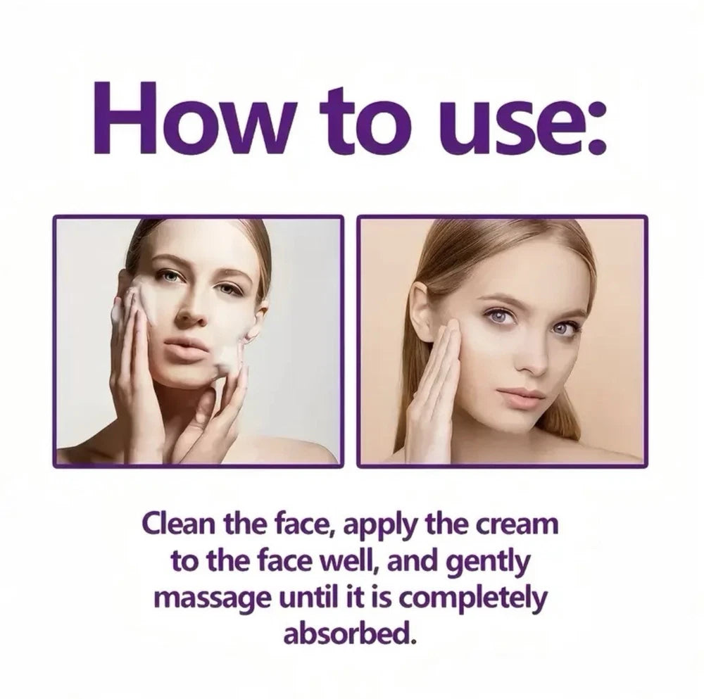 2 Minute Face Lift Day & Night Cream Retinol Hyaluronic Acid Collagen 100g New