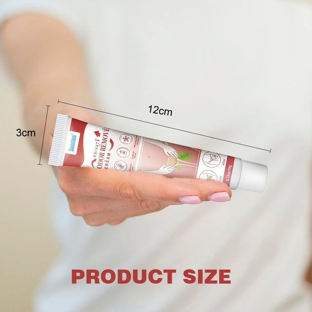 20g New Private Parts Cream Remove Odour Genitals Deodorant Anti-Itch Ointment