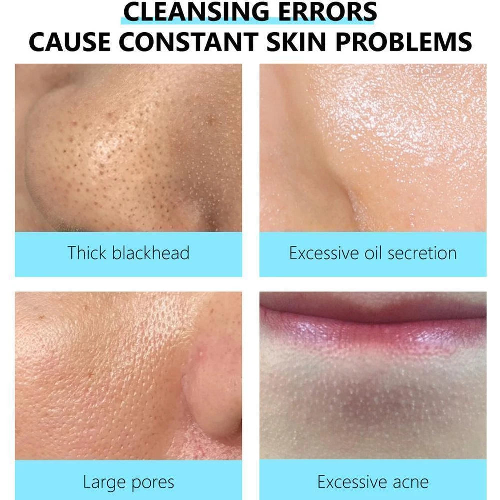 Bamboo Charcoal Blackhead Removal Peel-Off Nose Mask Clean Pores Tool♤