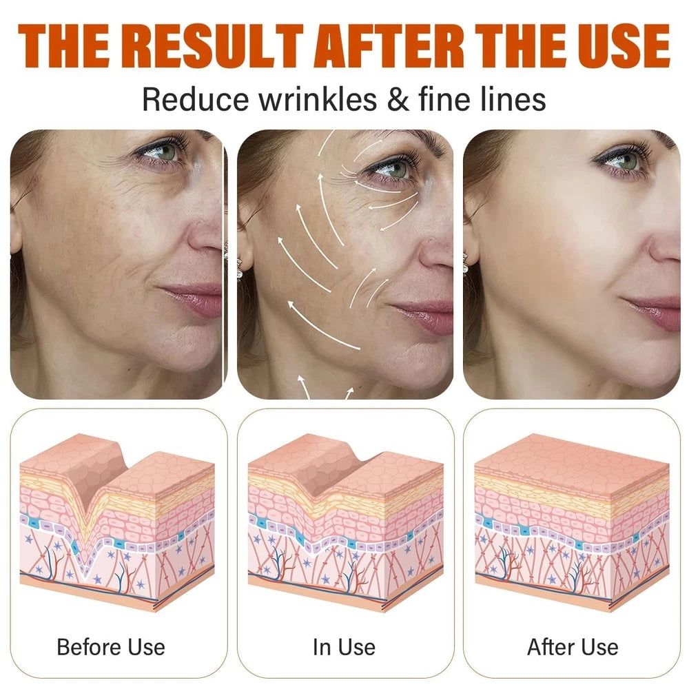 Vitamin C Serum for Face Wrinkle & Age Spots Reduction All-In-One Hydrating