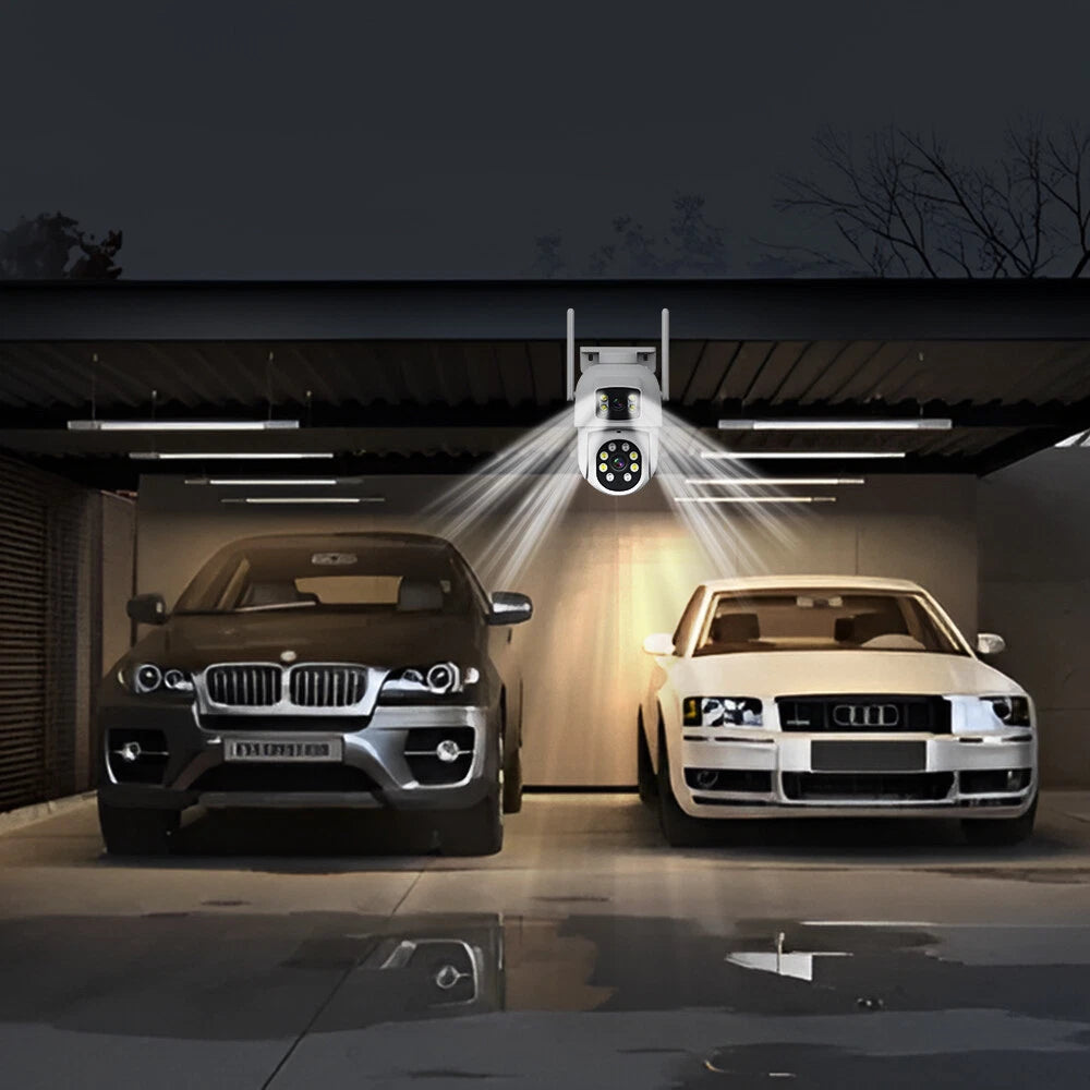 Wireless 4K IP Camera WIFI Outdoor CCTV HD PTZ Smart Home Security IR Cam 8MP