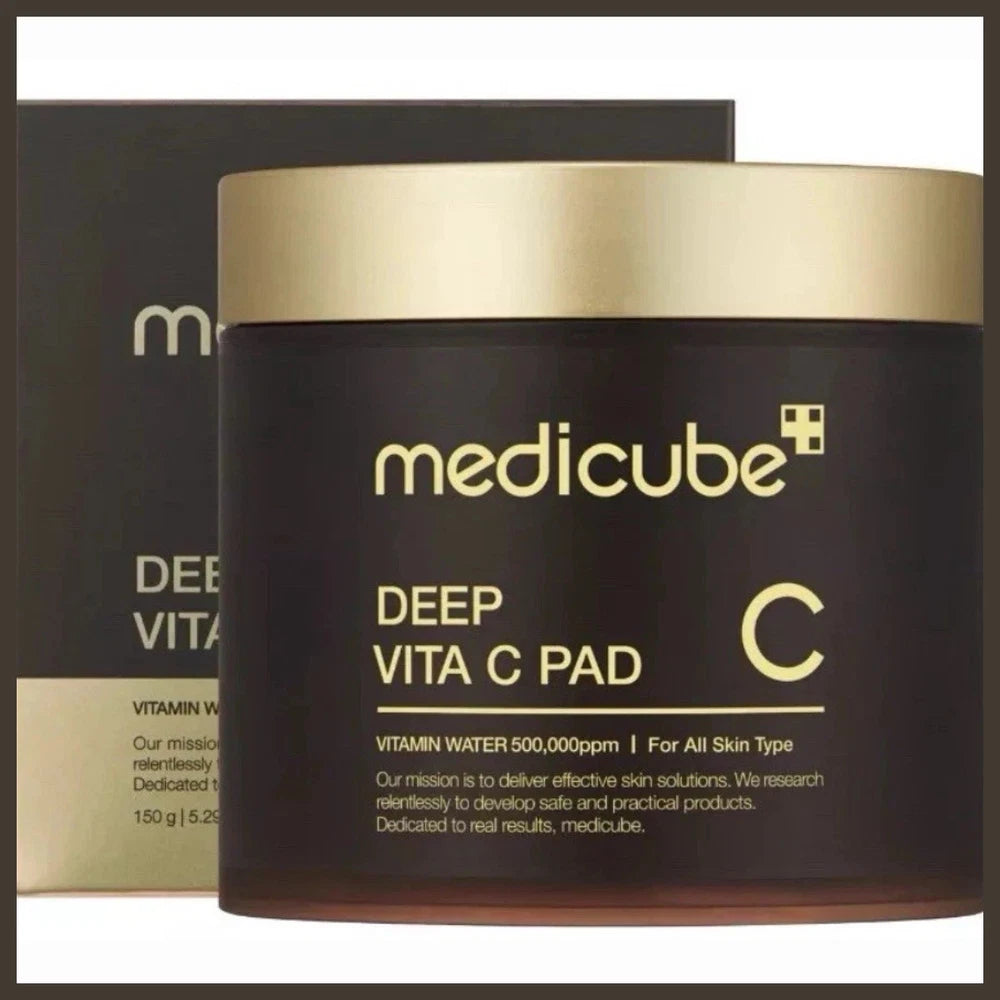 Medicube Deep Vita C Pad 70 Pads Brightening & Exfoliating Toner Pads