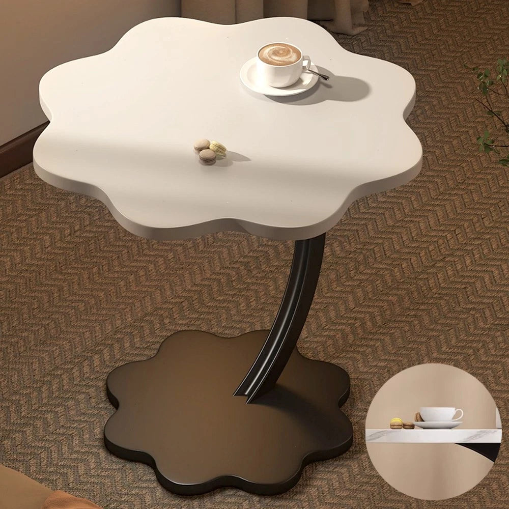 C-SHAPED COMPACT SOFA SIDE END TABLE COFFEE LAPTOP TABLE LIVING ROOM BEDROOM UK