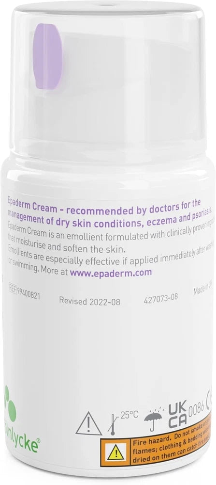 Epaderm Cream 50g – Moisturiser for Dry Skin, Eczema & Psoriasis