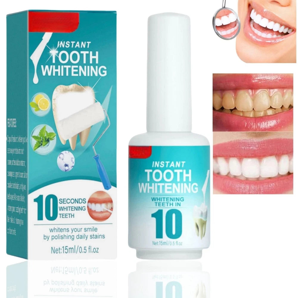 Whitening Tooth Paint,Instant Whitening Paint Teeth,Tooth Polish Uptight White