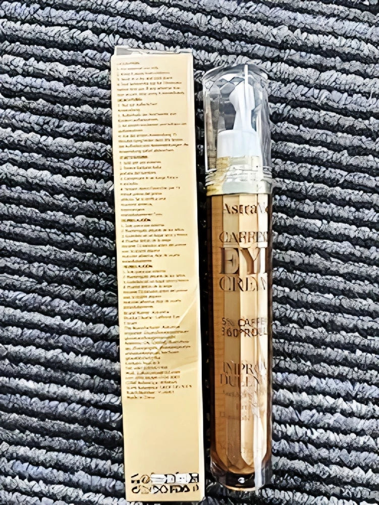 Caffeine Eye Cream, 20ml for Dark Circles and Puffy Eyes 360°Massage Ball Men Wo