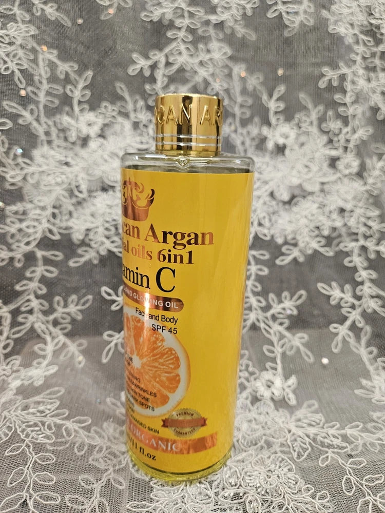 1x Moroccan Argan Essential Vitamin C Oil 6 in 1