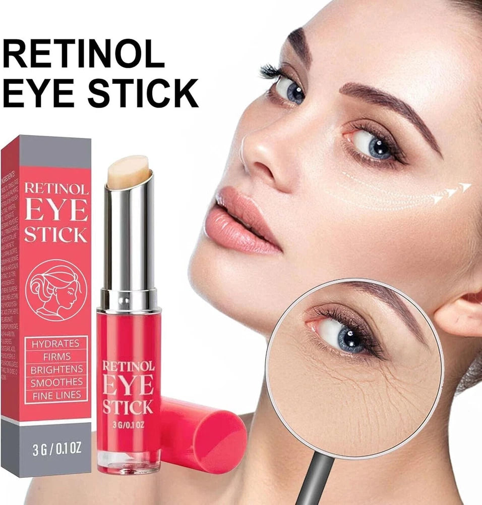 Retinol Eye Stick - Anti Wrinkle Eye Cream For Puffy Eyes, Dark Circles, Eye UK