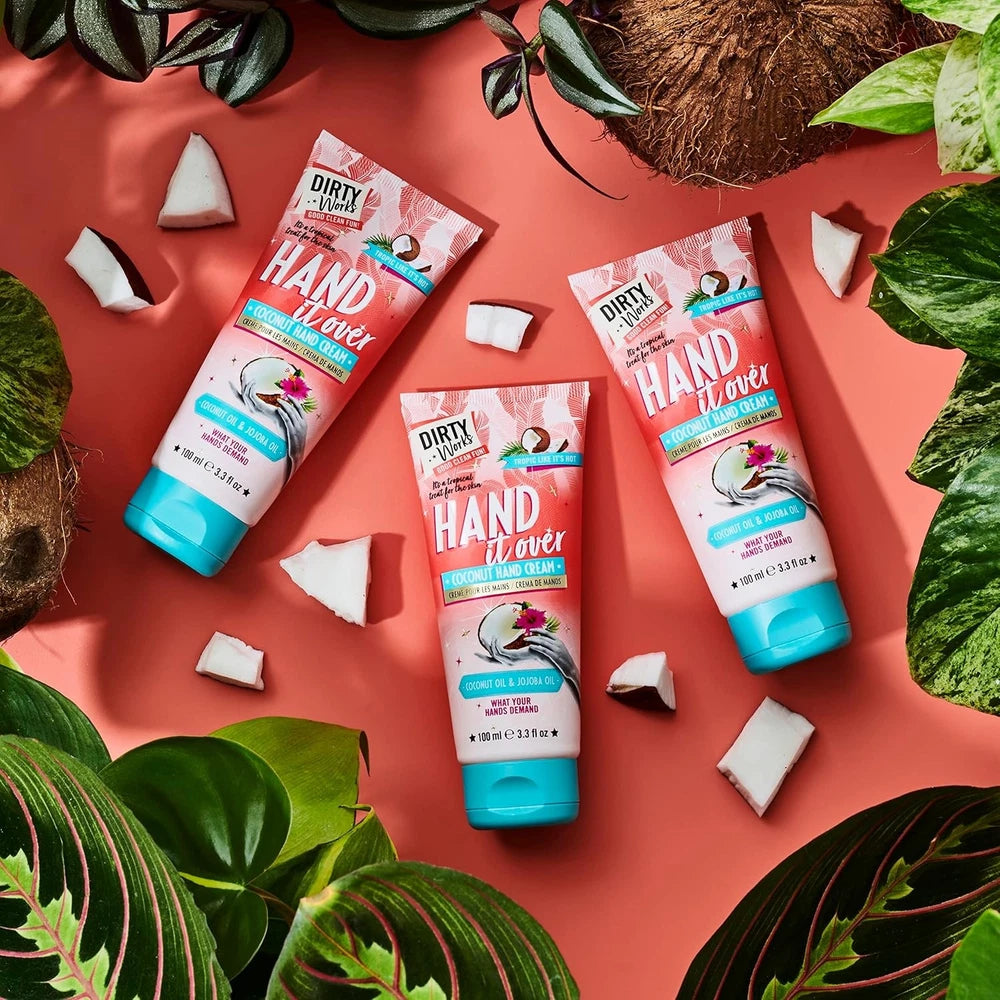 Dirty Works Hand It Over Coconut Hand Cream Hand Lotion 100ml