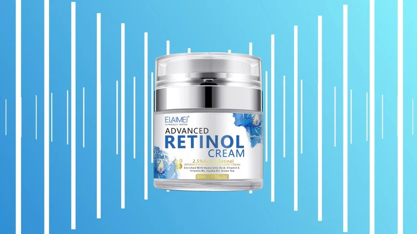 Face Cream Retinol Hyaluronic Acid Vitamin C Anti Aging Wrinkles Blemishes