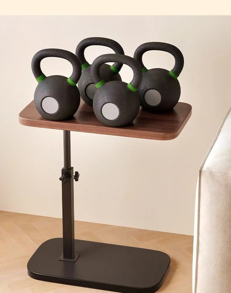 C-Shaped Flip Sofa Side End Table Coffee Laptop Table Living Room Bedroom