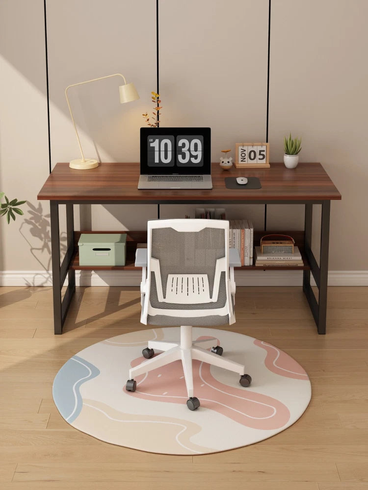 80/100cm Home Office Desk Computer Desk with Shelf Desk Home Office Workstation