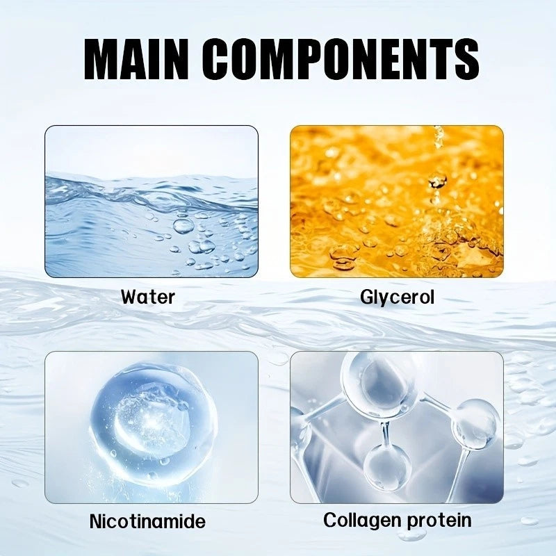 5Pcs Overnight Korean Bio Collagen Real Deep face Mask Brightening Hydrating