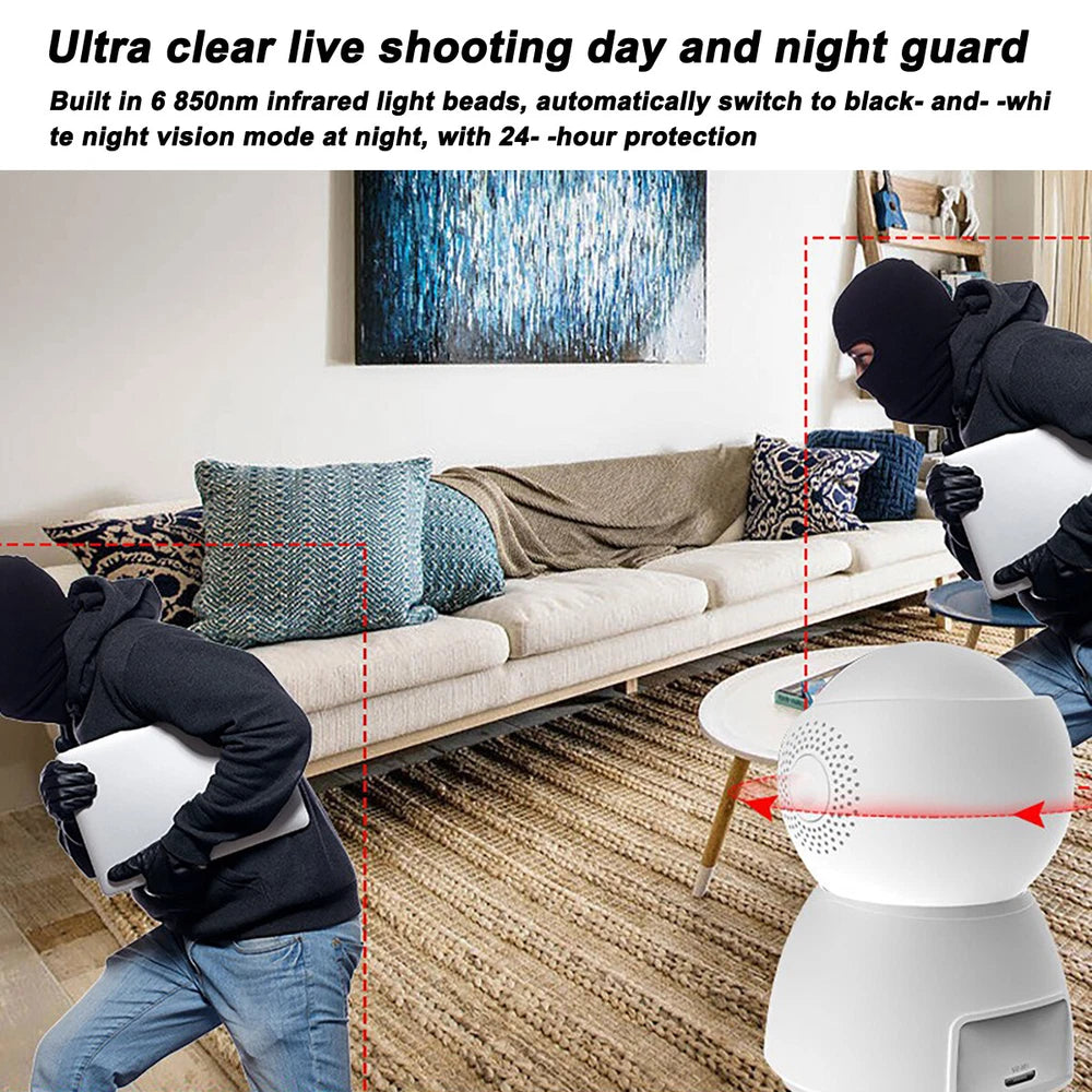 5G 1080P IP Camera Wireless WIFI Indoor CCTV HD PTZ Smart Home Security IR Cam