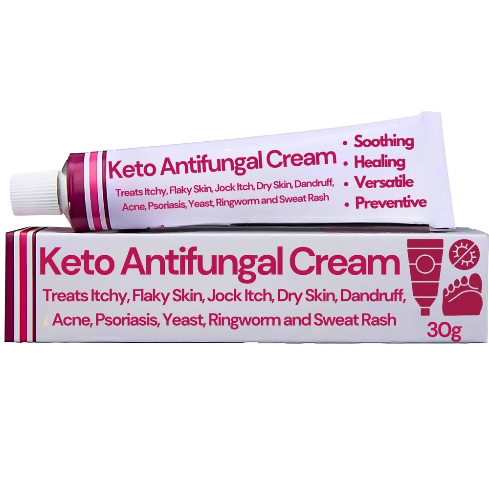 Antifungal Cream Relief from Jock Itch, Athletes Foot, Psoriasis, Ringworm, Acne
