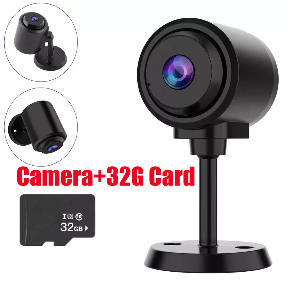 1080P IR Wireless WiFi Outdoor & Indoor CCTV MINI HD IP Camera CAM Home Security