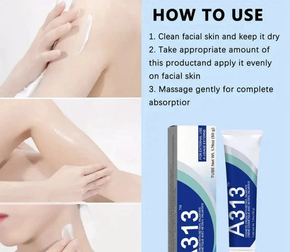 1~3 PACK A313 Retinol Cream 50g French Anti-Aging Moisturiser for Smoother Skin