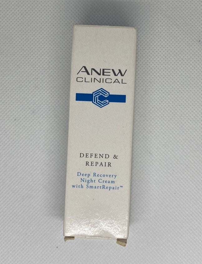 Night Cream 10ml Travel Size - Avon Anew Clinical Defend & Repair Deep Recovery