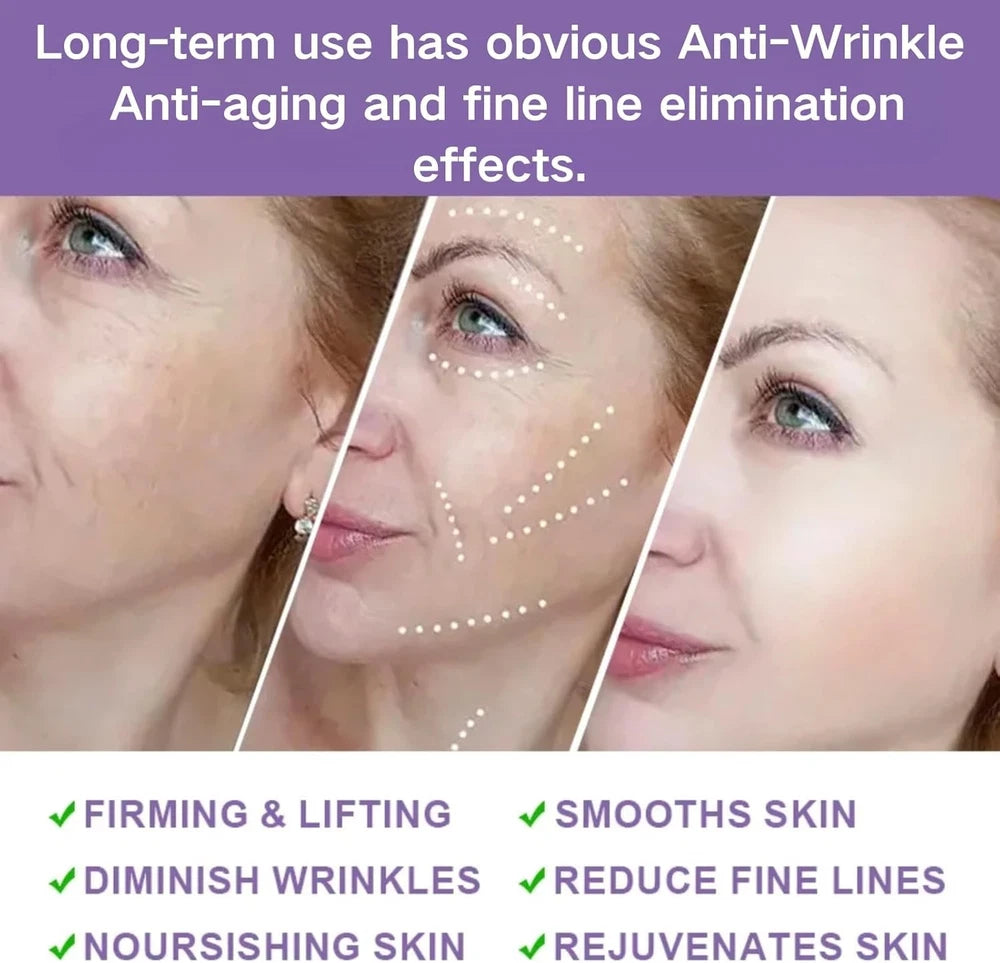 Anti Wrinkle Liquid Solution Serum Face Lift Skin Plumping Firming & Dark Spots