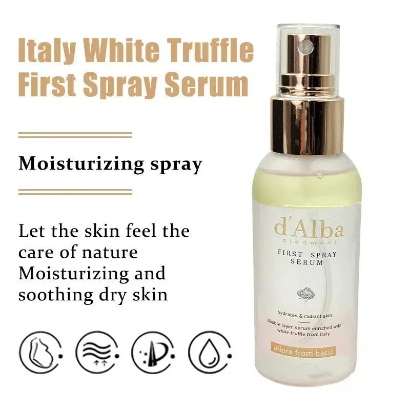100ml d'Alba White Truffle First Spray Serum Light-weight Face Moisturizer UK