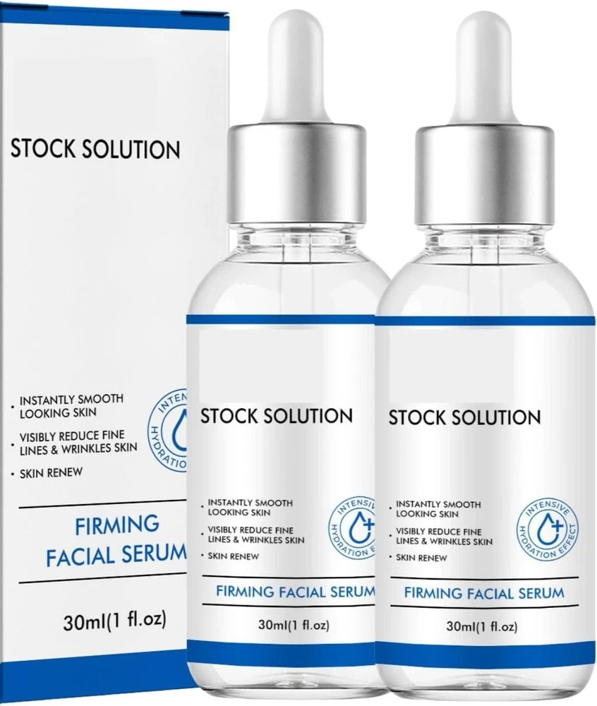 Wrinkle Serum Anti Aging Liquid Solution Face Lift Skin Plumping Firming 2pcs