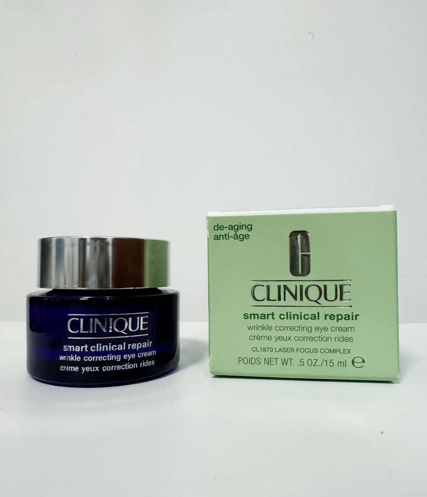 NEW Clinique Smart Clinical Repair Wrinkle Correcting Eye Cream  1x  2x 15ml