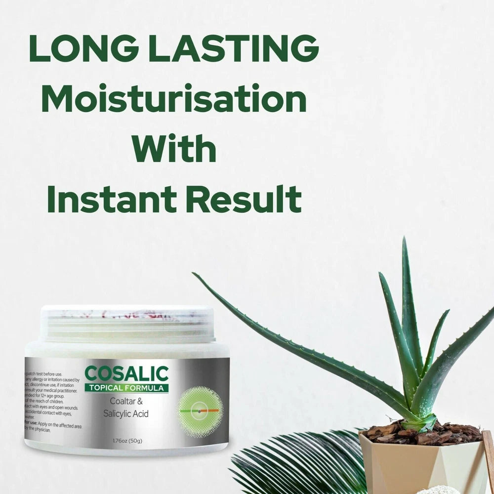 Coal Tar & Salicylic Acid Ointment | 100g/3.52 oz | Psoriasis & Eczema Treatment