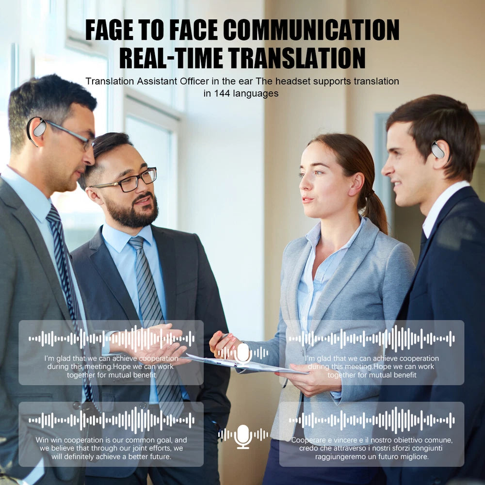 Q39 Wireless Earphones Open Ear Bluetooth 5.4 OWS Headphones Gym Sports Earbuds