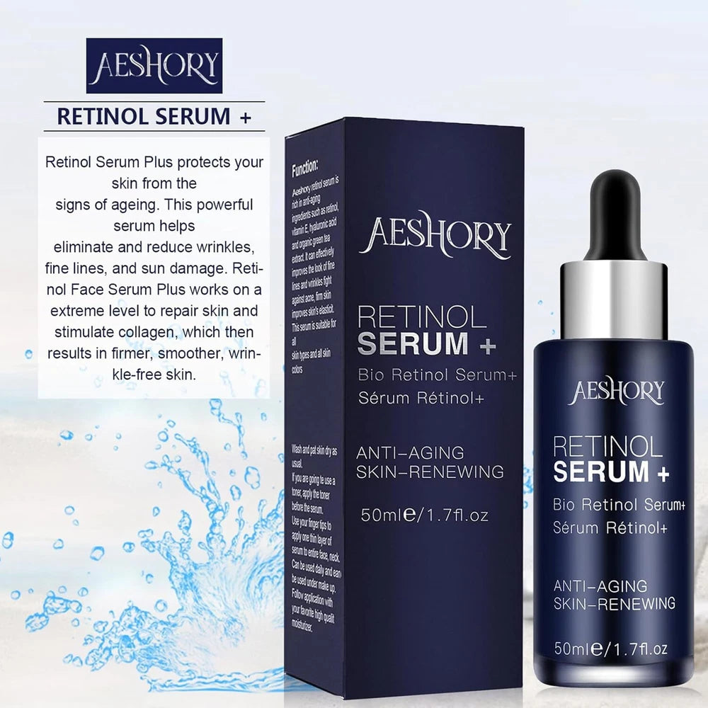Anti-Aging Retinol Serum – 5% Strength, 50ml with Vitamin C & Hyaluronic Acid