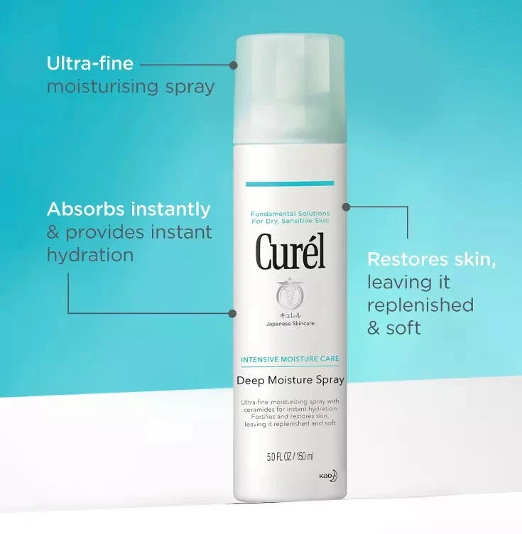 Curel Intensive Moisture Care Deep Moisture Spray 150ml Japanese Skincare Kao