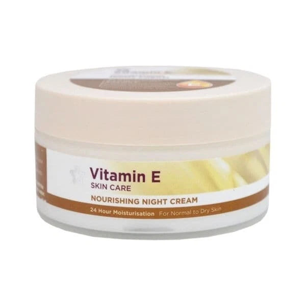 Vitamin E Nourishing Night Cream 100ml 24H Moisturisation For Normal To Dry Skin