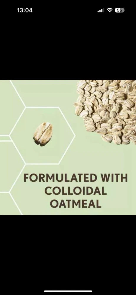 2x Aveeno Daily Moisturising Cream Body Lotion, 500ml, for Dry Sensitive Skin