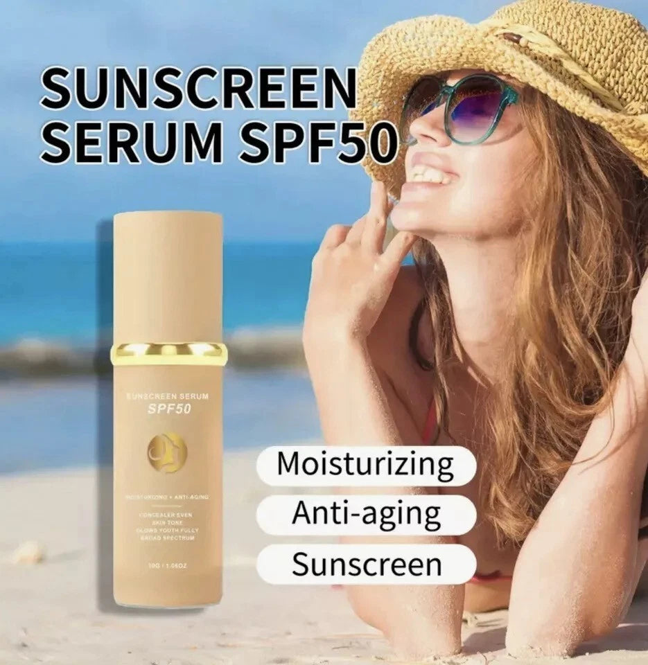 2Pack 4-in-1 Color Changing Foundation SPF50-Concealer, Moisturizer, Sunscreen