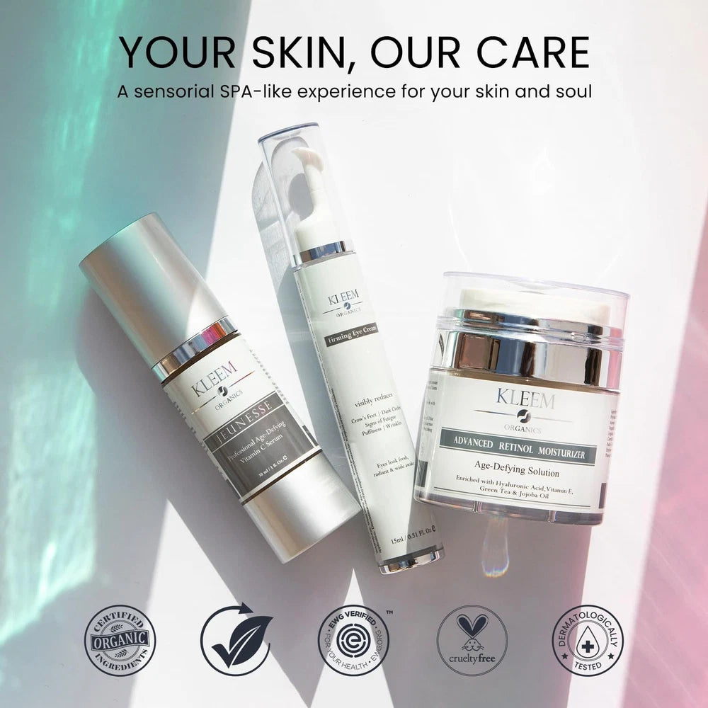 Retinol Face Cream with Hyaluronic Acid & Vitamin E – Anti-Wrinkle Firming Ni...