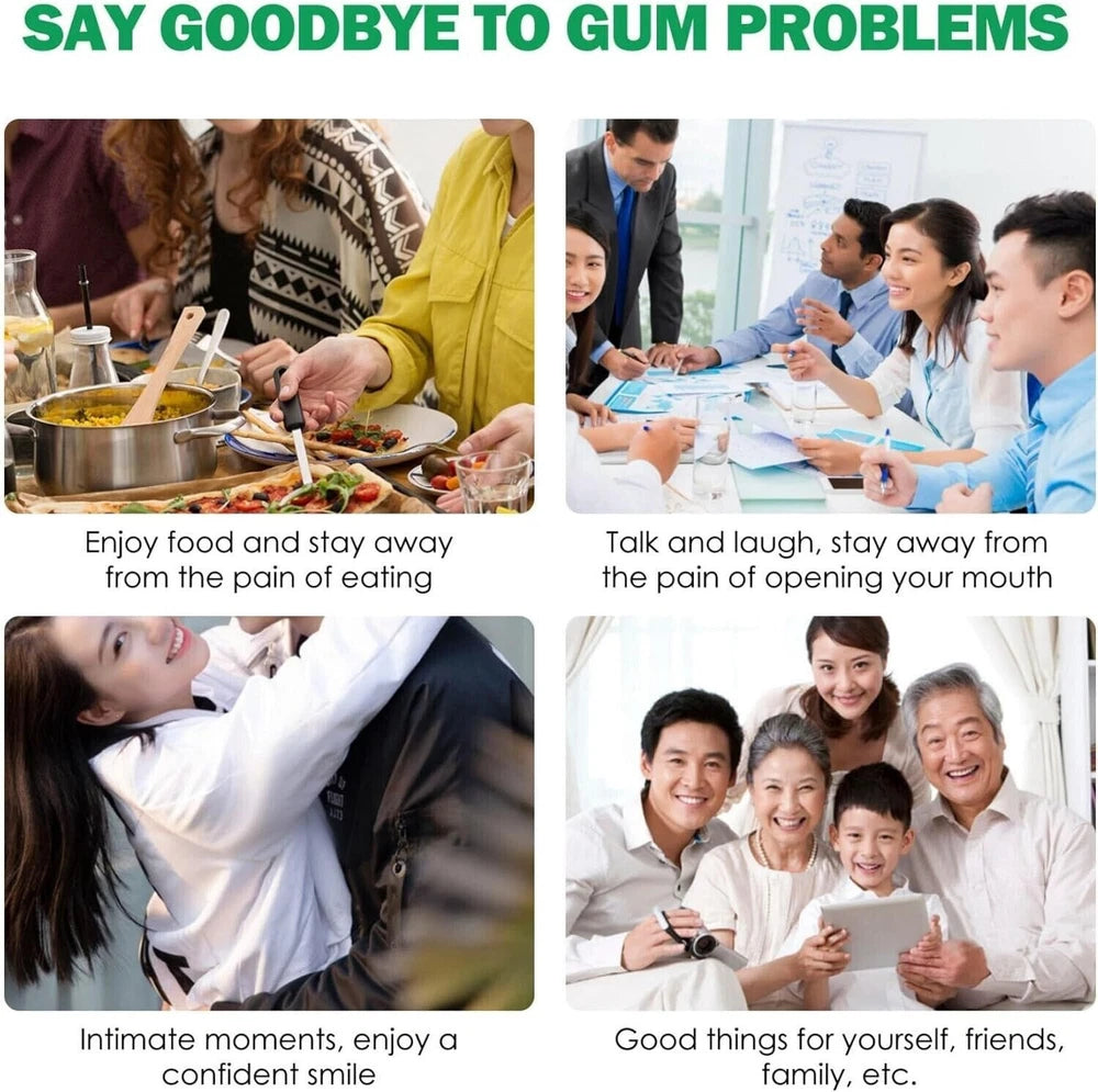 Gum Regrowth Drops,Gum Repair for Receding Gums,Gum Relief Drops,Receding New UK
