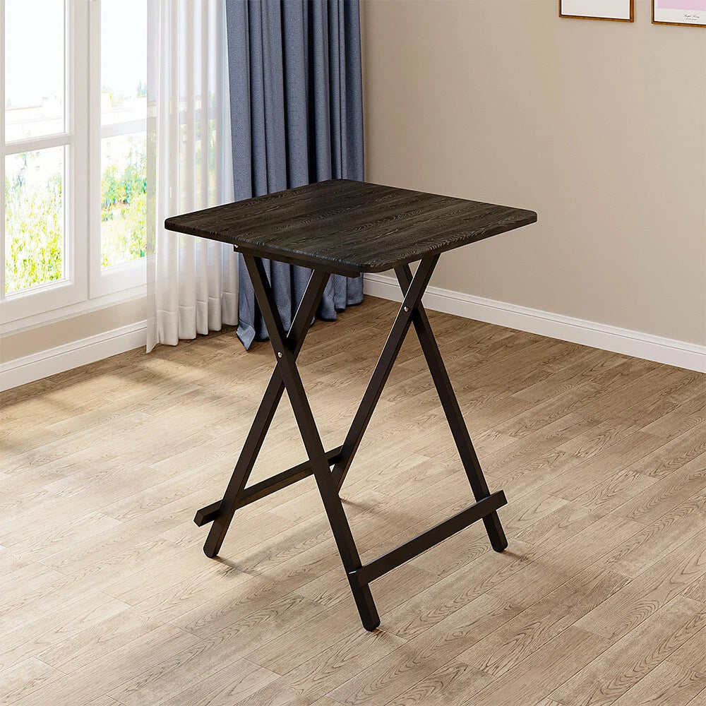 Folding Dining Table Wood Small Coffee Side Table Kitchen Home Office Furniture