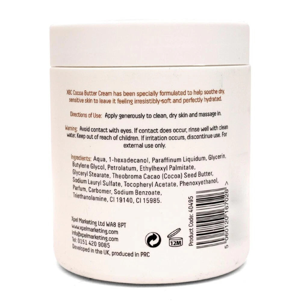 XBC Cream Coco Butter Nourishes And Soften Dry Skin 500ml x 6