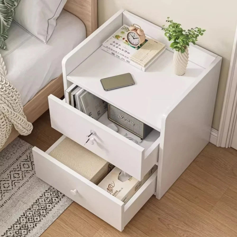 3 Drawer Wooden Bedroom Bedside Cabinet Furniture Storage Nightstand Side Table