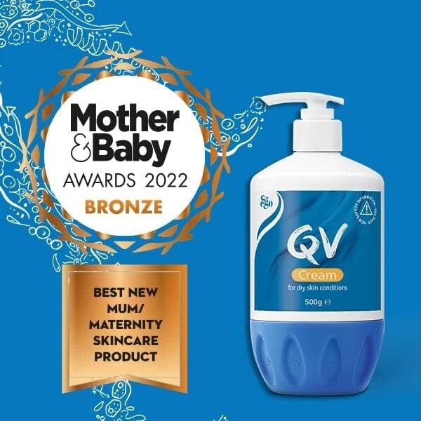 QV Moisturising Cream Treats Dry,Irritated,Sensitive Skin,Dermatitis,Eczema 500g