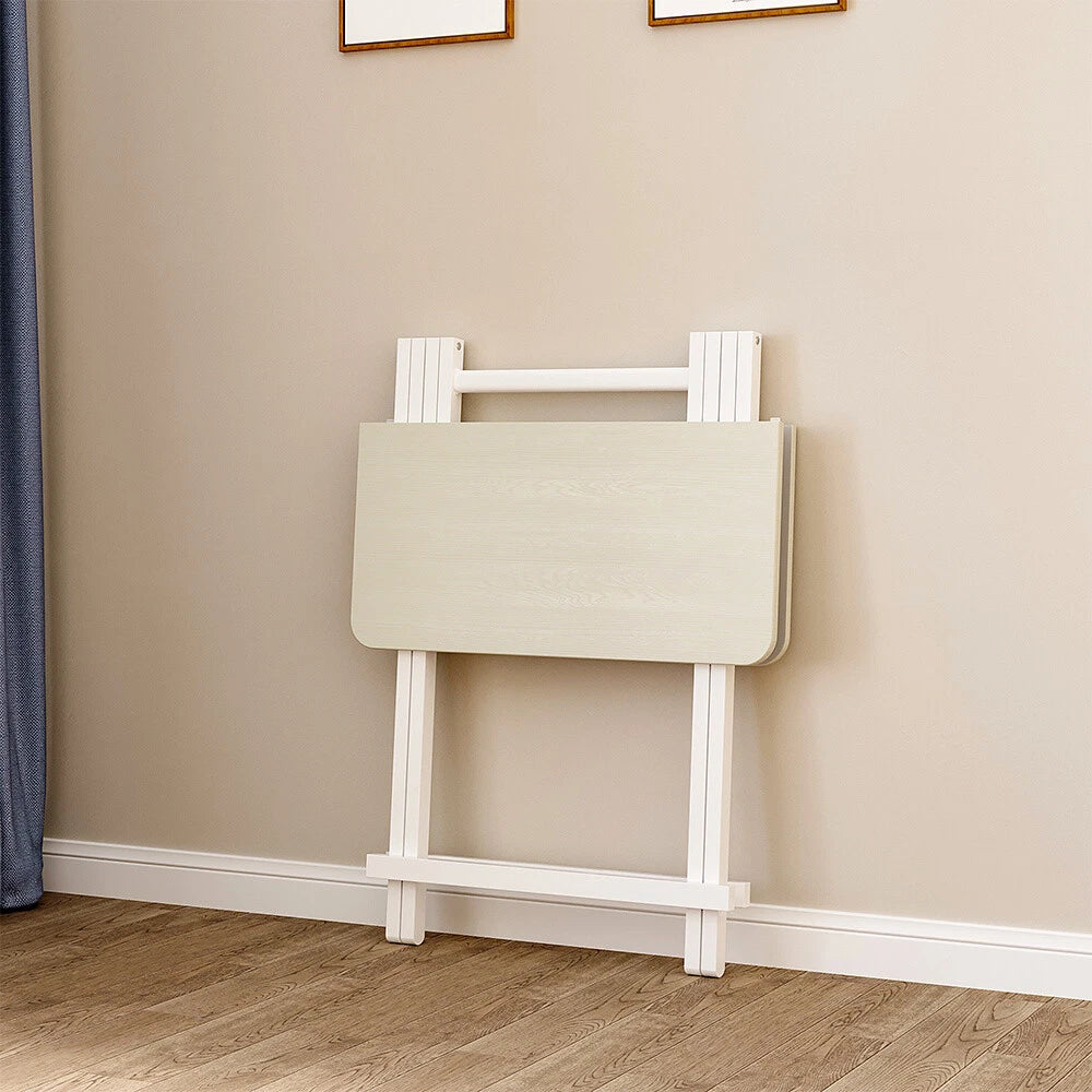 Folding Dining Table Wood Small Coffee Side Table Kitchen Home Office Furniture