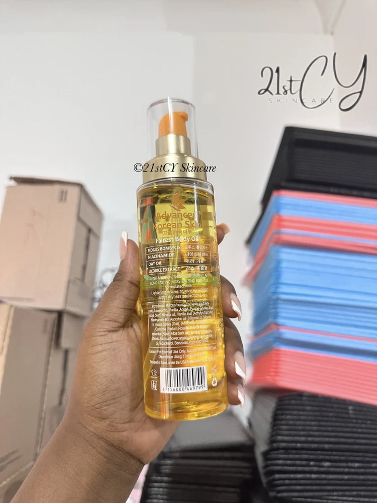Advanced Korean Fairest Body Oil 280ml For Skin Lightening 280ml | Uk Seller