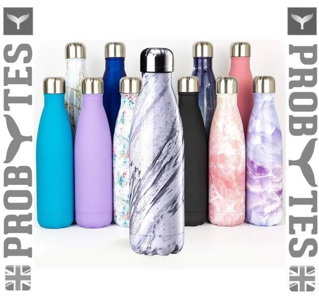 Stainless Steel Water Bottle Double Walled Vacuum Insulated Thermal Flask Sports