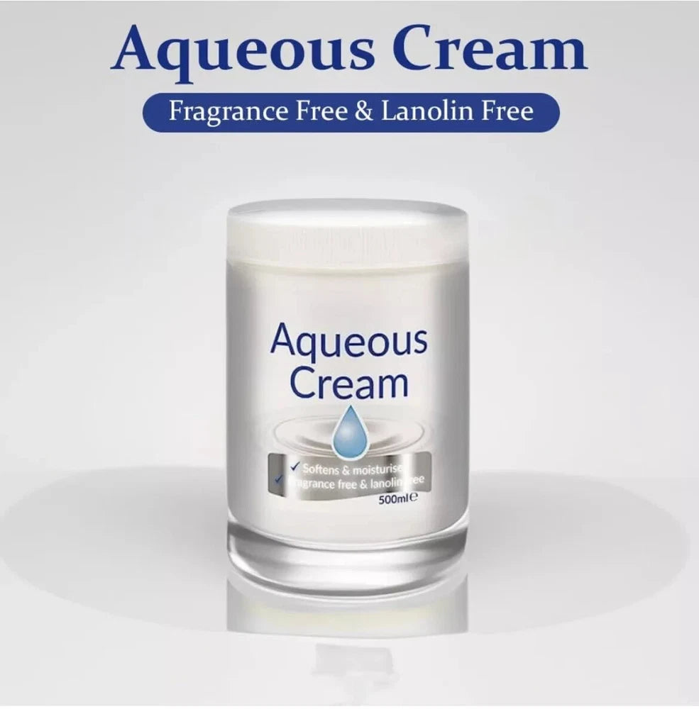 AQUEOUS MOISTURISING CREAM LOTION 500ML RELIEF OF DRY DRY SKIN FRAGRANCE FREE