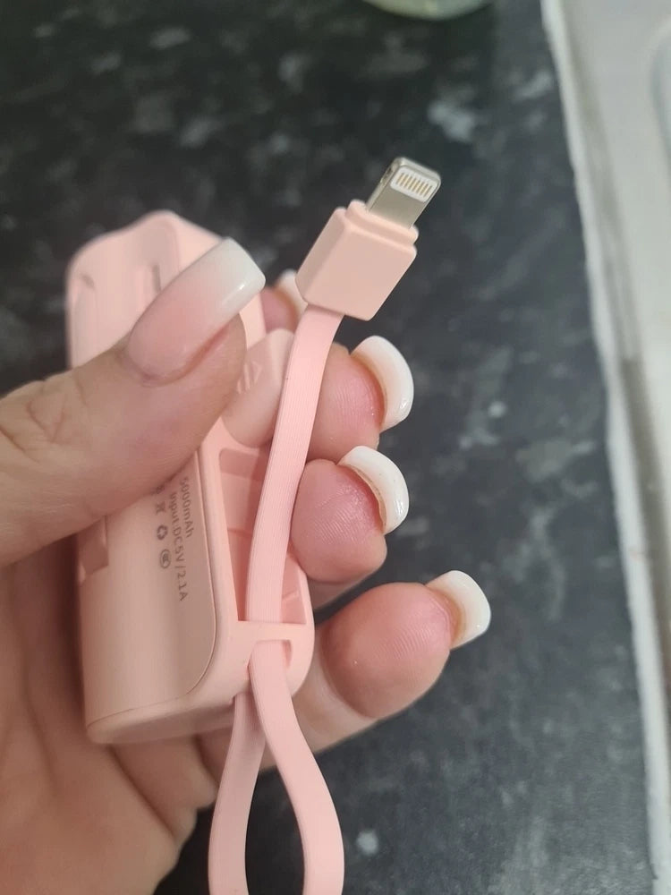 Mini Power Bank 9000000mAh 2 Ports Portable Fast Charger Battery Pack For Phone