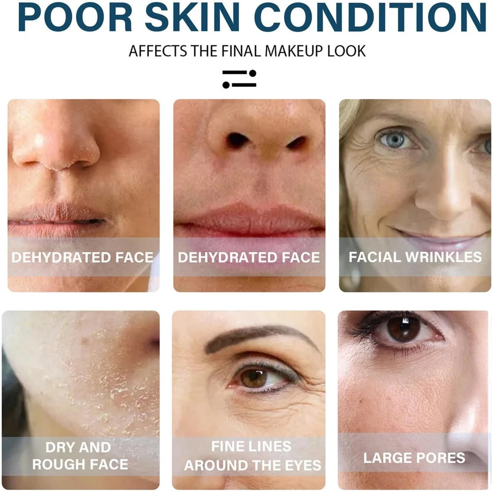 Anti Ageing Serum Wrinkles Skin Plumping Rejuvenating Collagen - Hyaluronic Acid