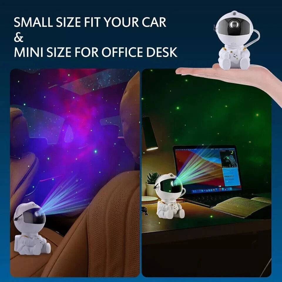 Astronaut Galaxy Projector Starry Star Sky Night Light Nebula Remote Projection