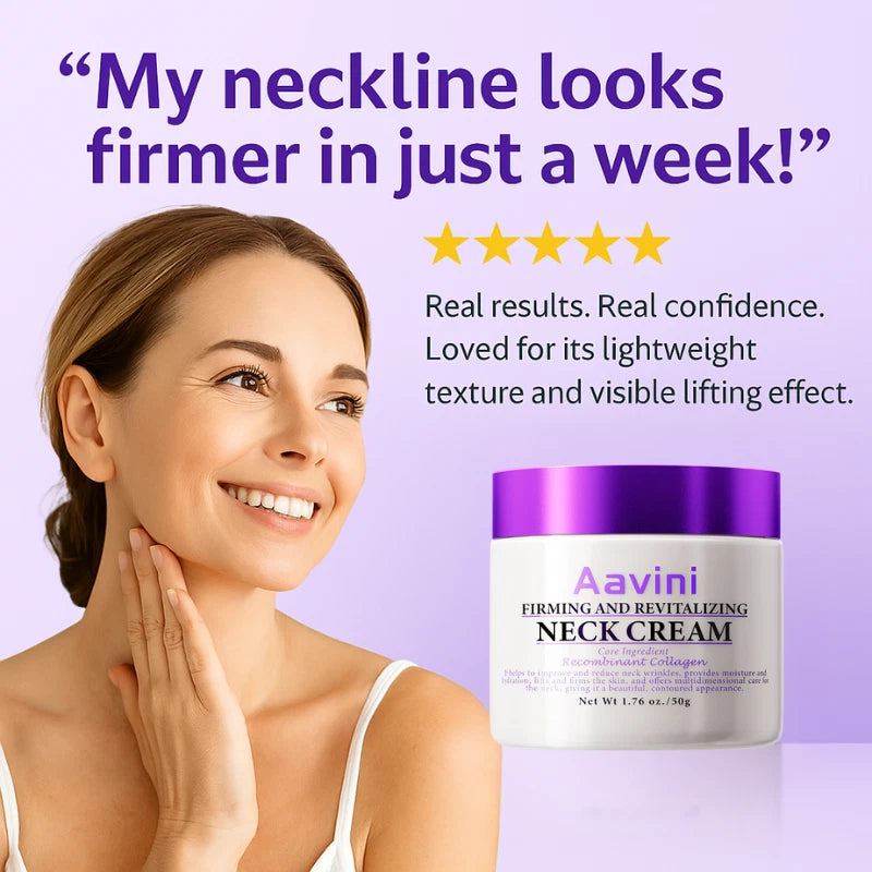 Anti-Wrinkle Neck Cream 50g – Peptide Collagen Lift for Sagging & Wrinkled Skin